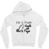 life is fragile Zipper Hoodie