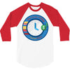 clock 3/4 Sleeve Shirt