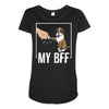 my bff Maternity Scoop Neck T-shirt