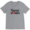 Respect Women V-Neck Tee