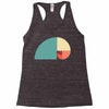 fibonacci golden ratio colorful Racerback Tank