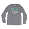 papa the man the myth the legend Long Sleeve Shirts
