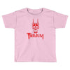 screaming skull Toddler T-shirt