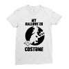 my witch halloween costume Ladies Fitted T-Shirt
