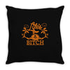 life's a bitch Throw Pillow
