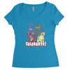 five nights at freddy's celebrate! Women's Triblend Scoop T-shirt