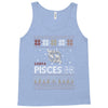 santa pisces christmas ugly t shirts Tank Top