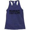 kuwait negative Racerback Tank