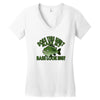 bass look big Women's V-Neck T-Shirt