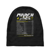 March Girl Facts Aries Baby Beanies