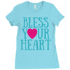 bless your heart Ladies Fitted T-Shirt