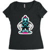 sticker pack Women's Triblend Scoop T-shirt