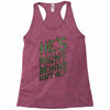 zombie right behind Racerback Tank