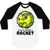 tennis ball racket 3/4 Sleeve Shirt