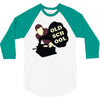 old school dj 3/4 Sleeve Shirt