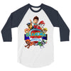 paw patrol birthday boy grandma 3/4 Sleeve Shirt