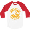 check yo'self before you rex yo'self 3/4 Sleeve Shirt