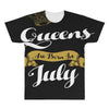 queens are born in july All Over Men's T-shirt