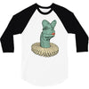 elizabethan dilophosaurus 3/4 Sleeve Shirt