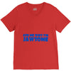 ask me why i'm jawsome V-Neck Tee
