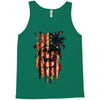 skull us flag Tank Top