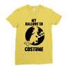 my witch halloween costume Ladies Fitted T-Shirt