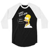 Homer Simpson 3/4 Sleeve Shirt