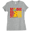 nobody owns pizza! Ladies Fitted T-Shirt