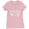 the aerodynamics of a basset hound Ladies Fitted T-Shirt