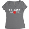 chicana Women's Triblend Scoop T-shirt