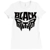 black panther Ladies Fitted T-Shirt
