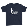 aster baiter mens rude fishing Youth Tee