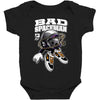 bad spacemen Baby Bodysuit