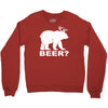 bear deer beer Crewneck Sweatshirt