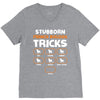 Stubborn French Bulldog Tricks V-Neck Tee