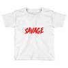 Martinez Twins savage Toddler T-shirt