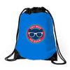 try not to suck Drawstring Bags