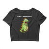 oh no monster Crop Top