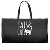 tats and cats Weekender Totes