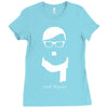 adolf hipster hitler geek Ladies Fitted T-Shirt