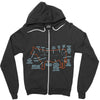 an exhaustive guide to cuts of meat Zipper Hoodie