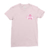 breast cancer survivor pocket Ladies Fitted T-Shirt