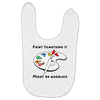 Paint Somerhing it Might Be Wordless Baby Bibs