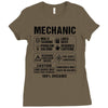 Mechanic Ladies Fitted T-Shirt