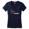 wutb&uuml;rger Women's V-Neck T-Shirt