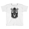 samurai skull Toddler T-shirt