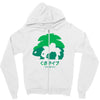 mega grass Zipper Hoodie