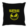 nightmare hoodie Throw Pillow