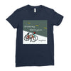 i&rsquo;d lock my bike to yours anytime Ladies Fitted T-Shirt