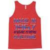 made in 1967 50 years of being awesome Tank Top
